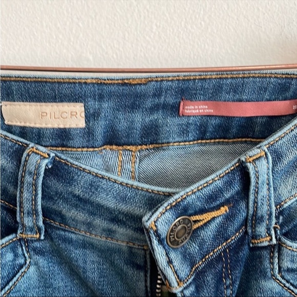 Anthropologie Pilcro Boot Cut Cargo Pocket Jeans - Picture 4 of 7